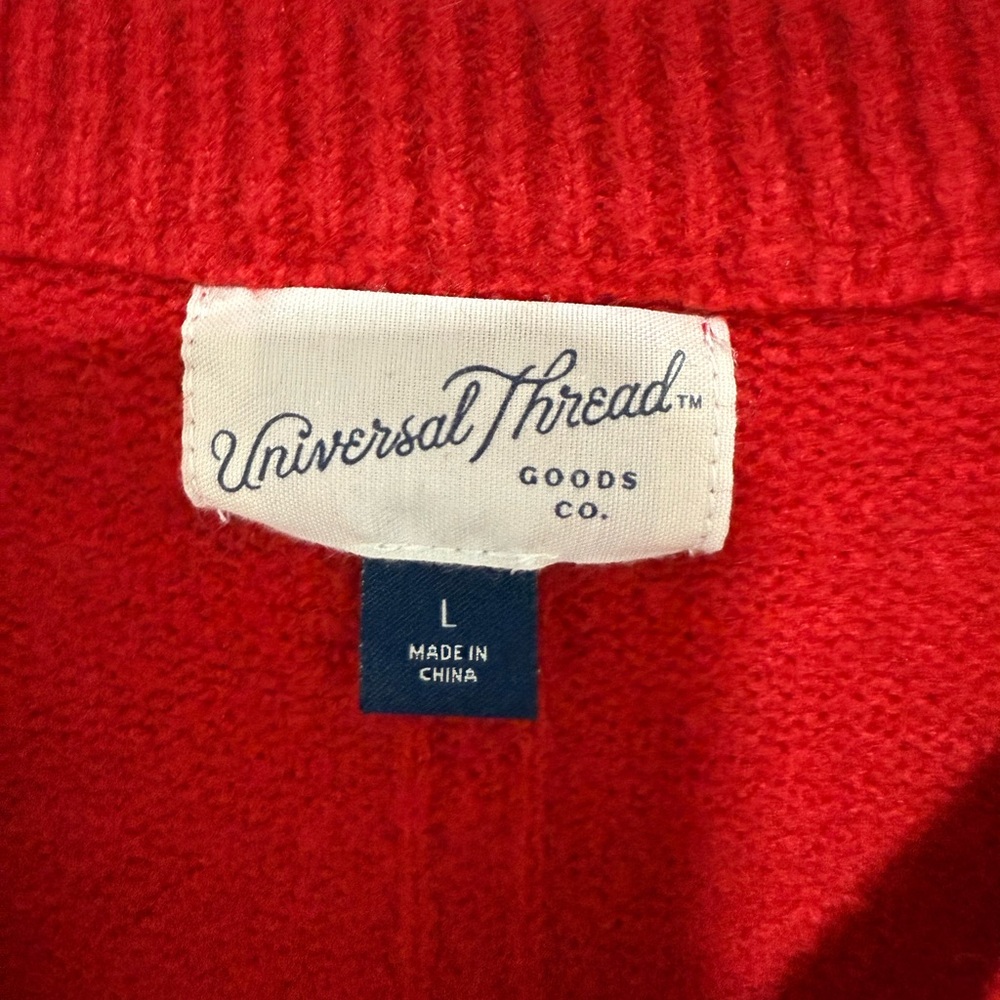 Universal Thread Red Sweater - Picture 2 of 3